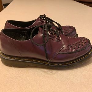 Dr Martens Purple Ramsey Shoe